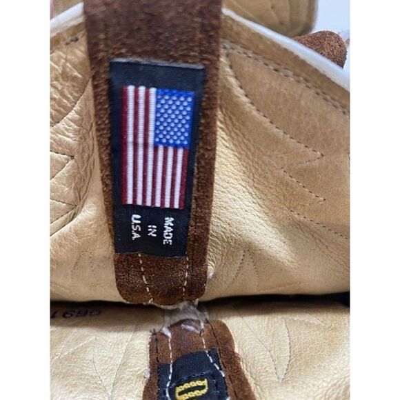 Dan Post Women's 6M Tan Leather Suede Pull On Western Cowboy Boots P2131 - Picture 7 of 10